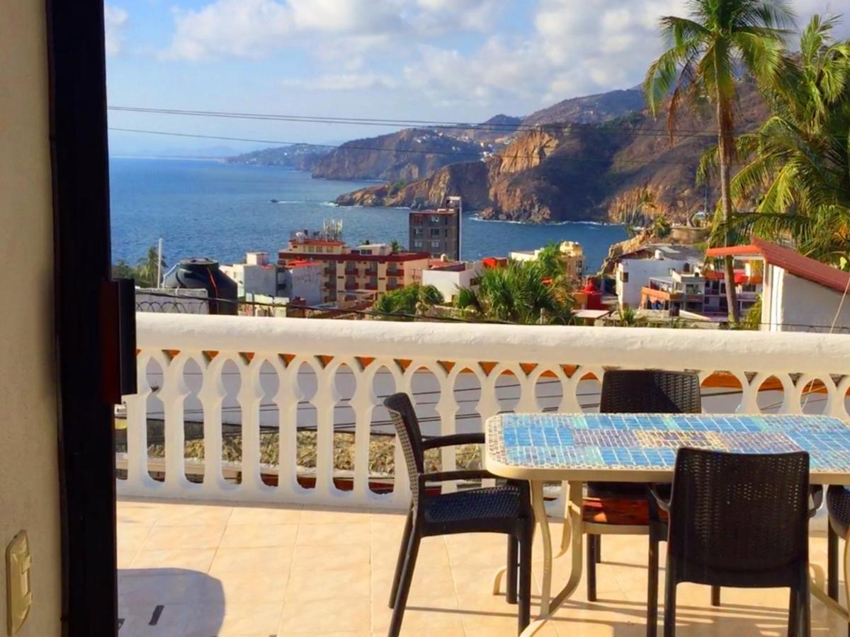 Villa Guitarron Gran Terraza Vista Espectacular 6 Huespedes Piscina Gigante Acapulco Exterior foto