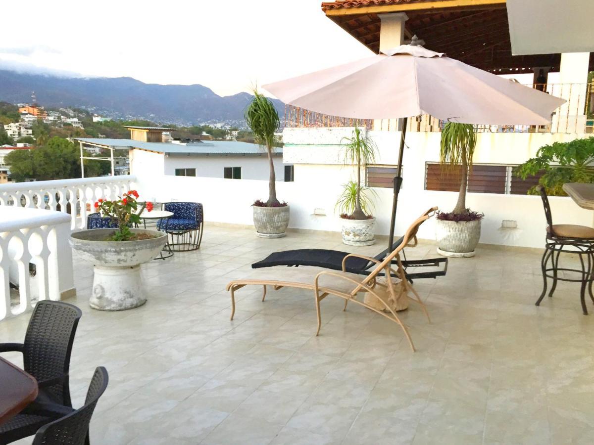 Villa Guitarron Gran Terraza Vista Espectacular 6 Huespedes Piscina Gigante Acapulco Exterior foto